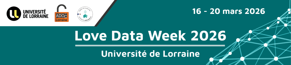 Love Data Week 2026 - Université de Lorraine>